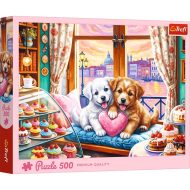 Szczenięca miłość Jakość premium 500-elementowe puzzle – Trefl