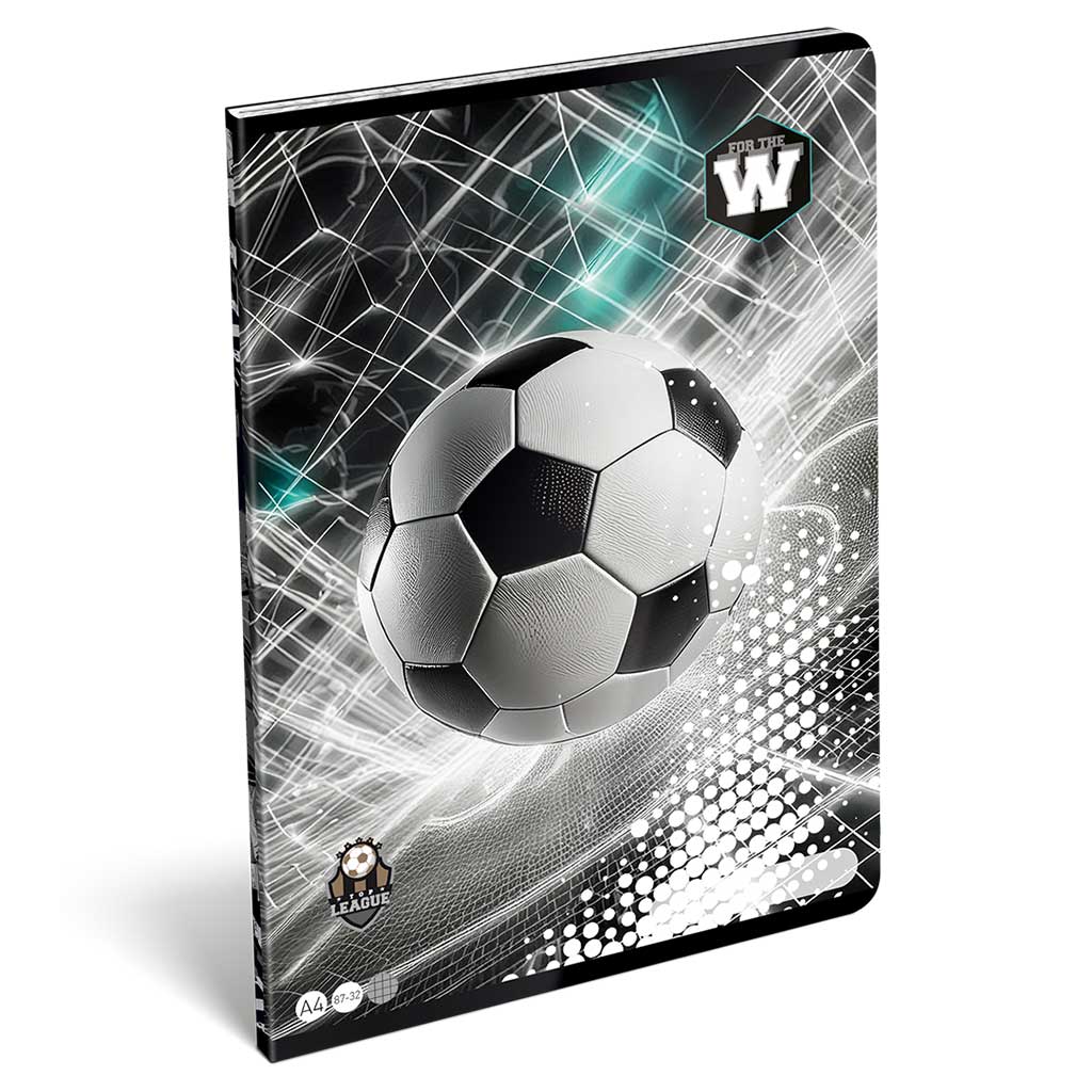 ICO: LizzySuli Top League FTW wzorzysty zeszyt w kratkę A/4