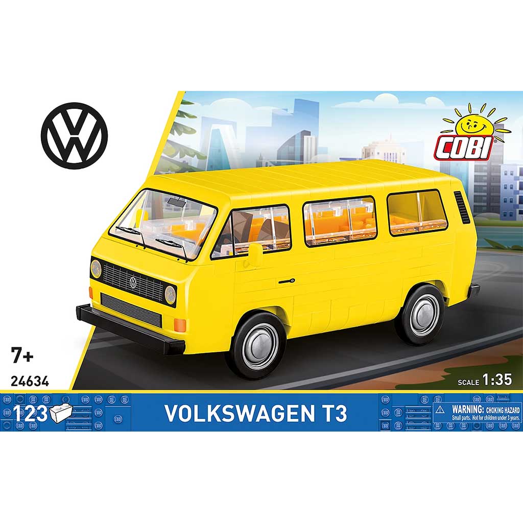 COBI: Samochód budowlany Volkswagen T3 (24634)