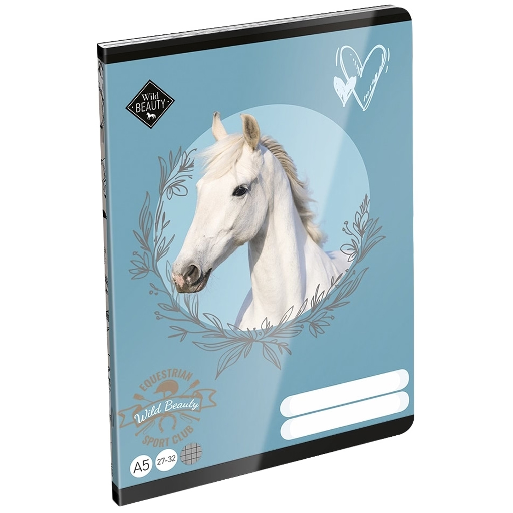 ICO: LizzySuli Wild Beauty Sport Club zeszyt w kratkę A/5 27-32