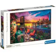 Zachód słońca na Manhattanie HQC puzzle 3000 elementów - Clementoni