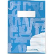 Zszywany zeszyt w linię 16–32, format A5